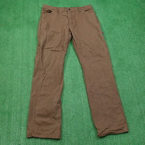 DICKIES DUCK CANVAS BROWN WORK CARPENTER PANTS MENS SZ 36X34